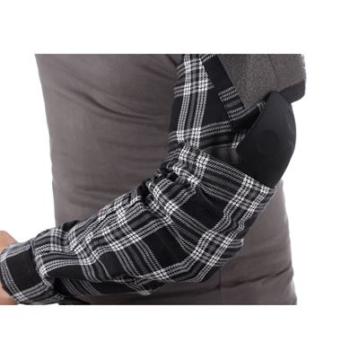 Košeľa taktická flanelová ČIERNA INVADERGEAR 108601-060 7