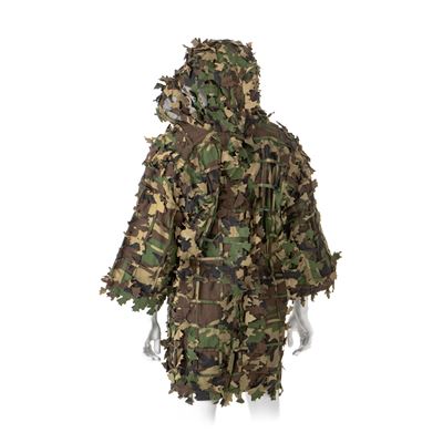 Odev maskovací GHILLIE BASE LEAF WOODLAND INVADERGEAR 111980-82200 2
