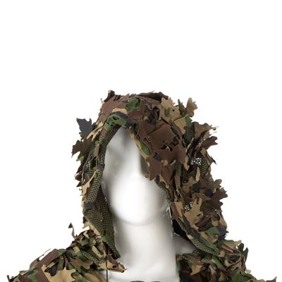 Odev maskovací GHILLIE BASE LEAF WOODLAND INVADERGEAR 111980-82200 4