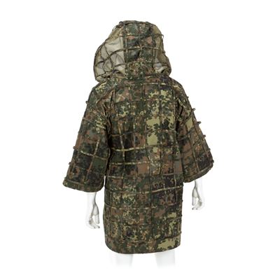 Odev maskovací GHILLIE BASE PLAIN FLECKTARN INVADERGEAR 111981-79800 2