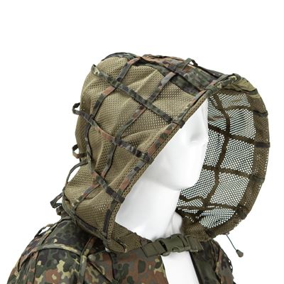 Odev maskovací GHILLIE BASE PLAIN FLECKTARN INVADERGEAR 111981-79800 3