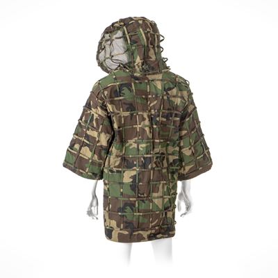 Odev maskovací GHILLIE BASE PLAIN WOODLAND INVADERGEAR 111981-82200 2