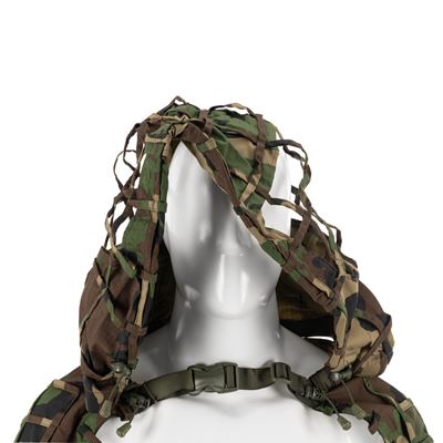 Odev maskovací SNIPER BOLERO PLAIN WOODLAND INVADERGEAR 111984-82200 4