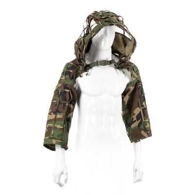 Odev maskovací SNIPER BOLERO PLAIN WOODLAND