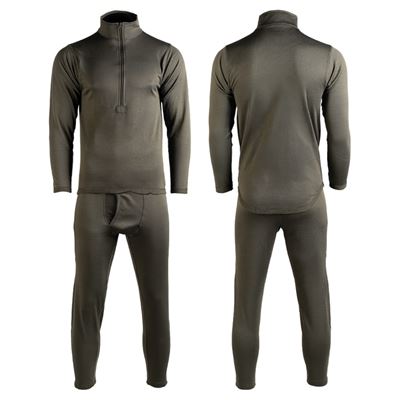 Súprava funkčné spodky a Tričko ECWCS LEVEL 2 OLIV