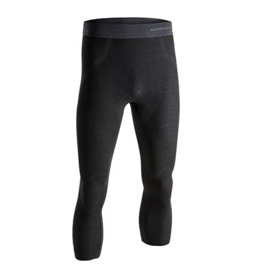 Spodky Merino Seamless Bottom ČIERNE