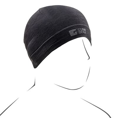 Čiapka Beanie Merino Seamless ČIERNA