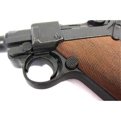 Pištoľ Parabellum Luger P08 drevo - dekoračná replika DENIX D-M-1143 6