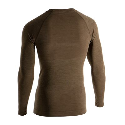 Tričko s dlhým rukávom Merino Seamless STONEGREY OLIVE CLAWGEAR 1204930-20 2
