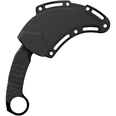 Nôž EXTREME OPS karambit hladké ostrie ČIERNY