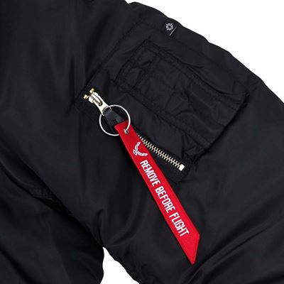 Pilotná bunda US MA1 BOMBER MAROON – FIALOVÁ FOSTEX 1214011-B 9