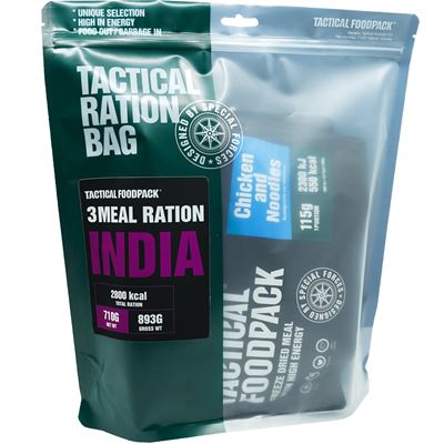 Jedlo TACTICAL FOODPACK® INDIA 710 g