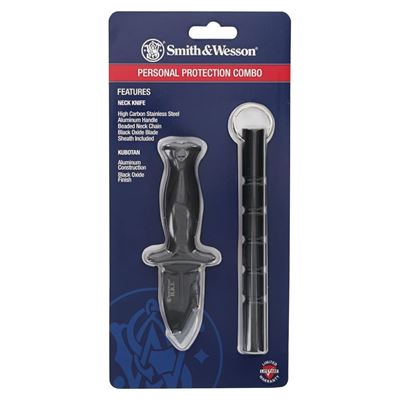 Set PERSONAL PROTECTION COMBO nôž a kubotan