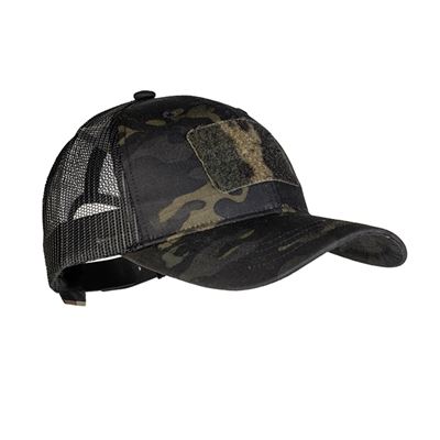 Čiapka baseball TRUCKER so sieťkou MULTICAM BLACK®