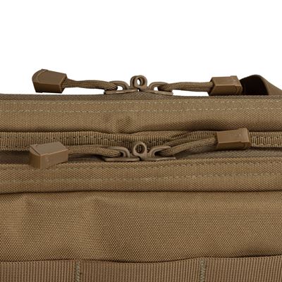 Taška na pušku 105cm s 3 vreckami a popruhom COYOTE BROWN