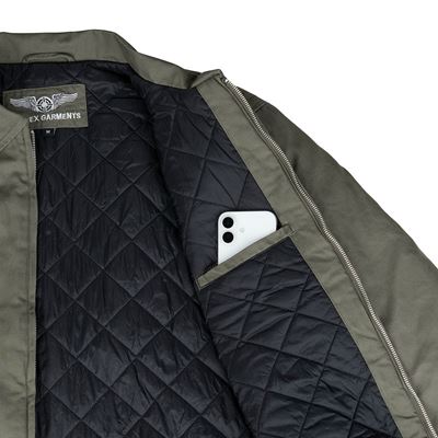 Bunda HERITAGE AIRBORNE s výšivkou ZELENÁ FOSTEX 129806 9