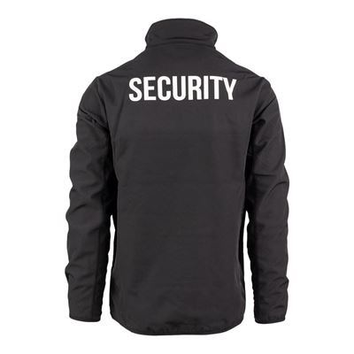 Bunda SECURITY softshell ČIERNA