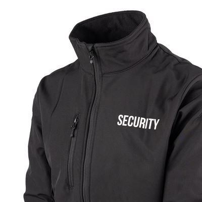 Bunda SECURITY softshell ČIERNA