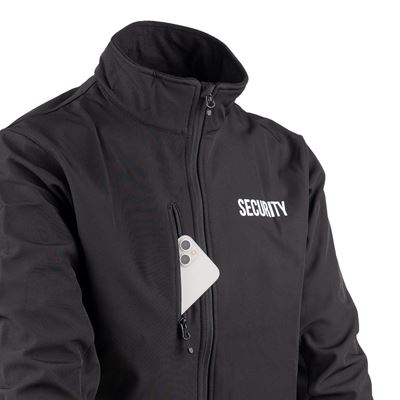 Bunda SECURITY softshell ČIERNA