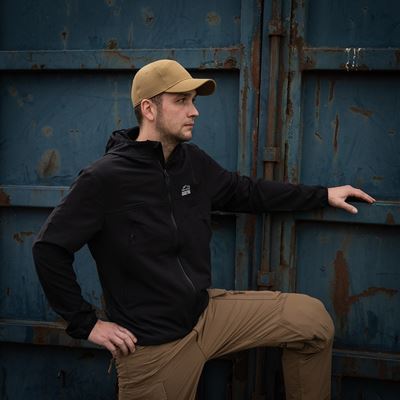 TRAIL softshellová bunda ČIERNA