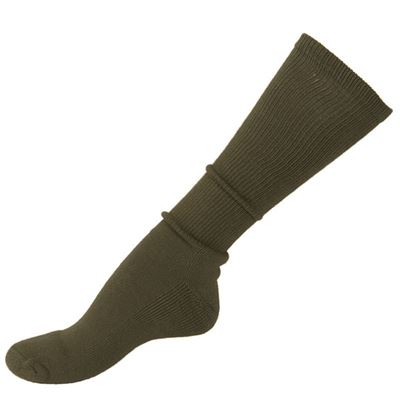 Ponožky podkolienky US froté OLIV