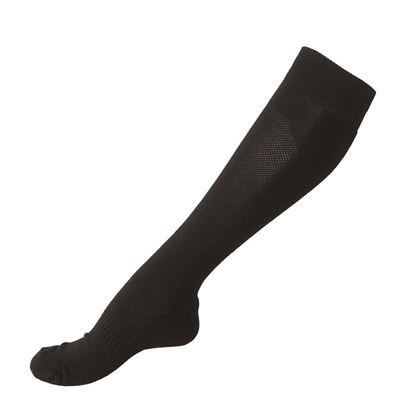 Ponožky podkolienky COOLMAX® funkčné ČIERNE