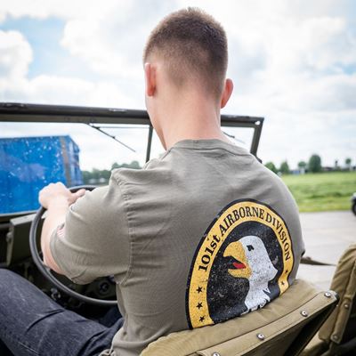 Tričko 101st Airborne Roundel ZELENÉ FOSTEX 133657 5