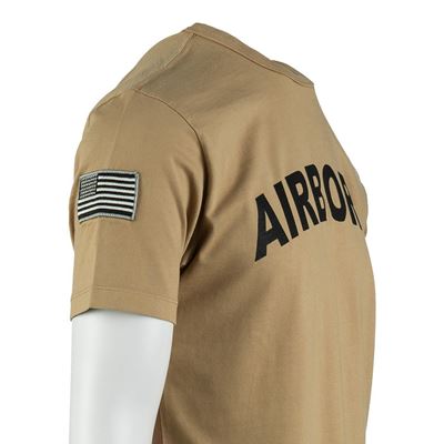 Tričko AIRBORNE s nášivkou 101. divízie na rukáve SAND FOSTEX 133670-P 12