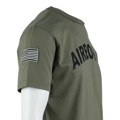 Tričko AIRBORNE s nášivkou 101. divízie na rukáve ZELENÉ FOSTEX 133670-Z 5