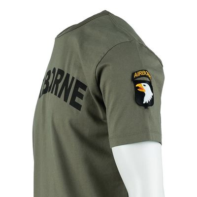 Tričko AIRBORNE s nášivkou 101. divízie na rukáve ZELENÉ FOSTEX 133670-Z 4