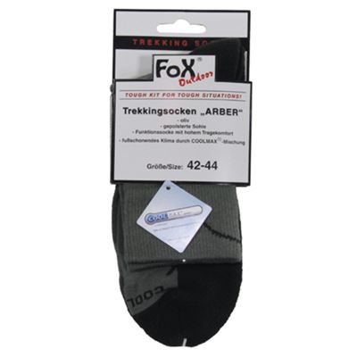 Ponožky FOX trekingové ARBER OLIV/ČIERNE