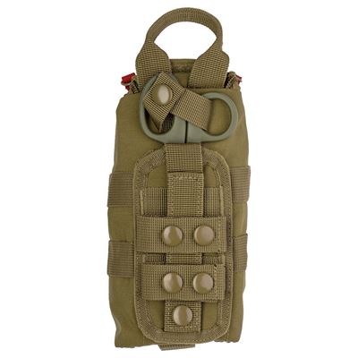 Puzdro zdravotní IFAK zips LASER CUT MOLLE vrátane nožníc ZELENÉ MIL-TEC® 13491201 2