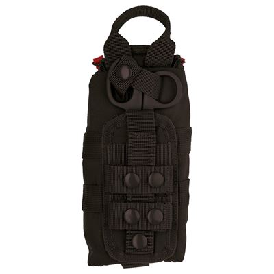 Puzdro zdravotní IFAK zips LASER CUT MOLLE vrátane nožníc ČIERNE MIL-TEC® 13491202 2