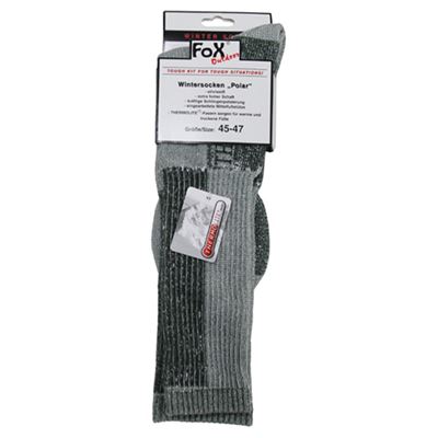 Ponožky FOX zimné POLAR OLIV/SIVÉ