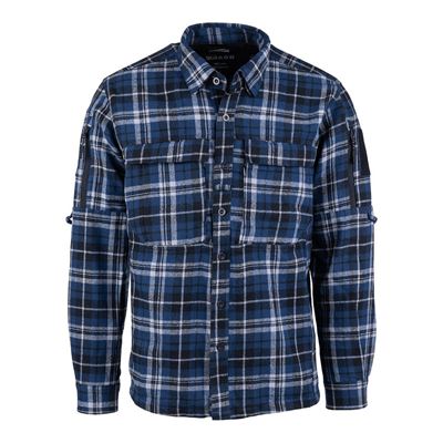 Košeľa flanelová CONTRACTOR Blue/grey