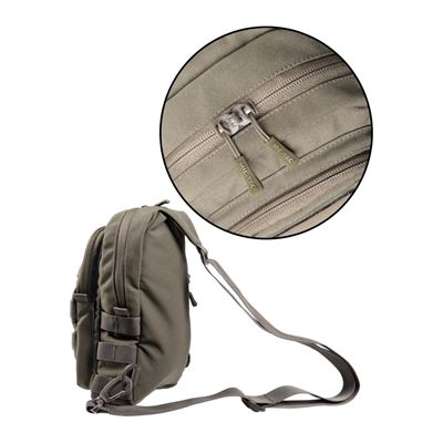 Batoh CROSSBODY s MOLLE väzbou ZELENÝ