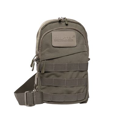 Batoh CROSSBODY s MOLLE väzbou ZELENÝ