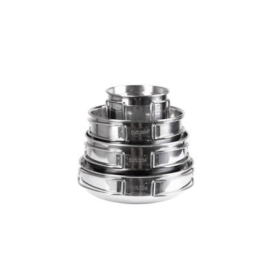 Set jedálenského riadu nerezový 5 dielny MIL-TEC® 14648200 2