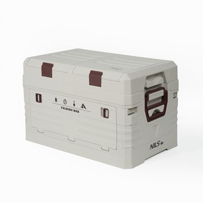 Skladací box s vekom 42 l SAND