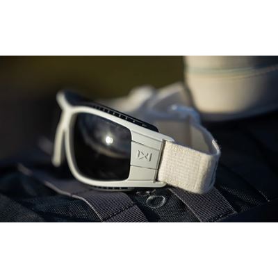Okuliare taktické LYNX sada 2 skla BIELY rám WILEY X 1501W-W 4