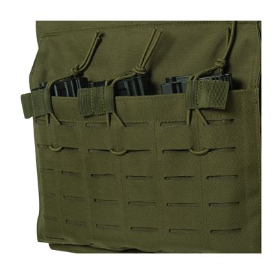 Vesta LASER CUT MOLLE nosič plátov ľahká OLIVE ROTHCO 15290 3