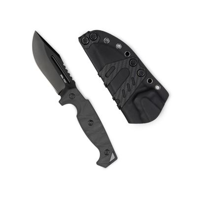 Bojový nôž G10 RIDGE s puzdrom KYDEX® ČIERNY
