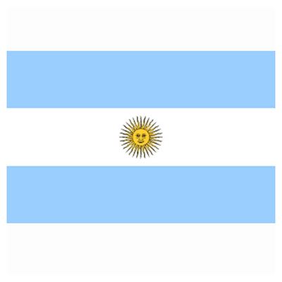 Zástava štátna ARGENTÍNA