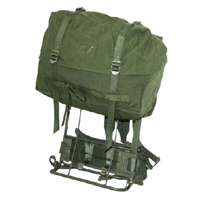 Ruksak ŠVÉDSKÝ HOSPITAL s konštrukciou ZELENÝ