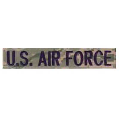 Nášivka "US AIRFORCE" 15 cm VELCRO DIGITAL TIGER STRIPE