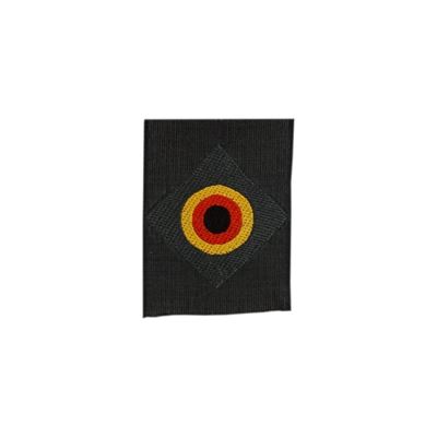 Nášivka BW kokarda v kosoštvorci ŠEDÁ