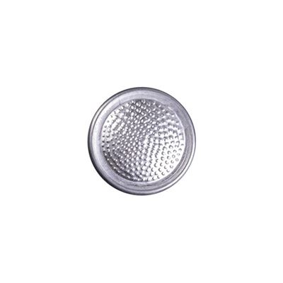Gombík NVA ALU strieborný ø 20mm