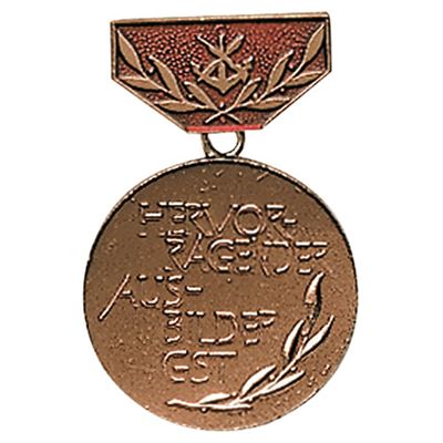 Medaila vyznamenanie GST AUSBILDE BRONZOVÁ