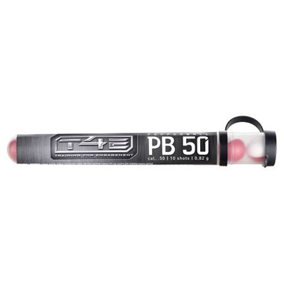 Guličky T4E DEFENSE RB .50 plast korenisté 10ks