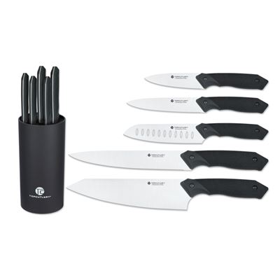 Nože kuchynské TOP CUTLERY sada 5 kusov + stojan